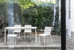 Valerie_objects Aligned Ruokapöytä, 170 X 85 Cm, Luonnonvalkoinen -Terassitalo Kauppa VO21 MAARTENBAAS ALIGNED OUTDOOR 6