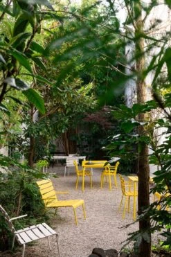 Valerie_objects Aligned Ruokapöytä, 170 X 85 Cm, Keltainen -Terassitalo Kauppa ValerieObjects MaartenBaas 167 HR 2