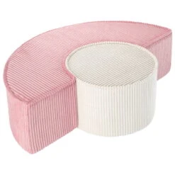 Wigiwama Pouffe Setti, Pink Mousse
