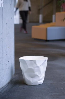 Essey Bin Bin Paperikori, Valkoinen -Terassitalo Kauppa binbin white 1