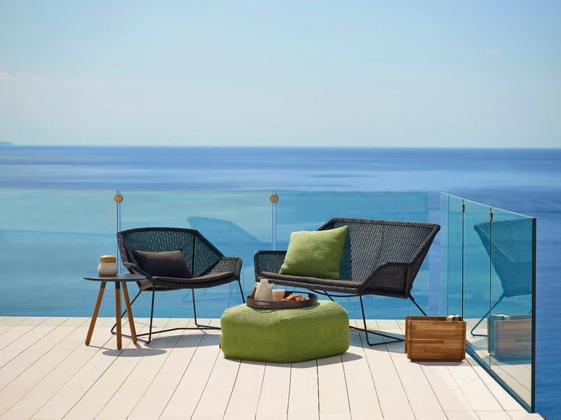 Cane-line Breeze Nojatuolin Tyynysetti, Musta 7 Cane-line Breeze Nojatuolin Tyynysetti, Musta - Image 5