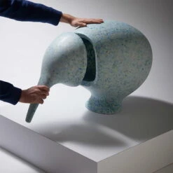 EcoBirdy Kiwi Säilytin, Ocean -Terassitalo Kauppa ecoBirdy KiwiContainer Ocean Open1