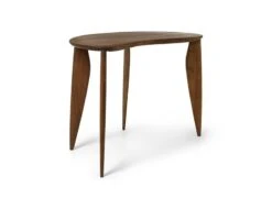 Ferm LIVING Feve Pöytä, Pähkinä -Terassitalo Kauppa fermLIVING FeveDesk Walnut 1104264991 pack 3