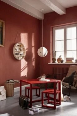 Ferm LIVING Paperimassakori, Ruskea 13 Ferm LIVING Paperimassakori, Ruskea -Terassitalo Kauppa fermLIVING TheParkTextileLampshade LittleArchitect image