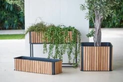 Cane-line Combine Istutuslaatikko, Neliö 8 Cane-line Combine Istutuslaatikko, Neliö -Terassitalo Kauppa flowerbox 3 28229 28129 1