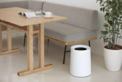 Ideaco Tubelor Homme Roskakori, Valkoinen -Terassitalo Kauppa homme sce2