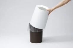 Ideaco Tubelor Homme Roskakori, Valkoinen -Terassitalo Kauppa homme use1