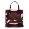 Marimekko Pieni Rusakko Kassi, Tummansininen-punainen-ruskea -Terassitalo Kauppa marimekko MA071971 530 kassi MM 224 pieni rusakko bag 44x43cm 071971 530 kb