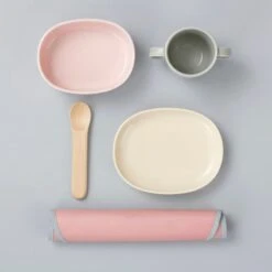 Nuppu Baby Ensiastiasto, Vanamo -Terassitalo Kauppa nuppu Set yellow pink grey