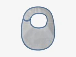 Nuppu Baby Ensiastiasto, Valkovuokko -Terassitalo Kauppa nuppu bib grey 01 4 3 1