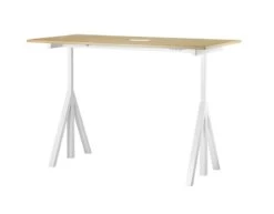 String Furniture String Works Korkeussäädettävä Pöytä 180 Cm, Tammi -Terassitalo Kauppa product meeting table oak 180x90 upright landscape