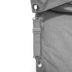 Fatboy Buggle Up Outdoor Säkkituoli, Rock Grey -Terassitalo Kauppa product large Fatboy buggle up olefin rock grey closeup 03 104567